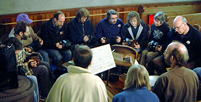 Concertina band workshop